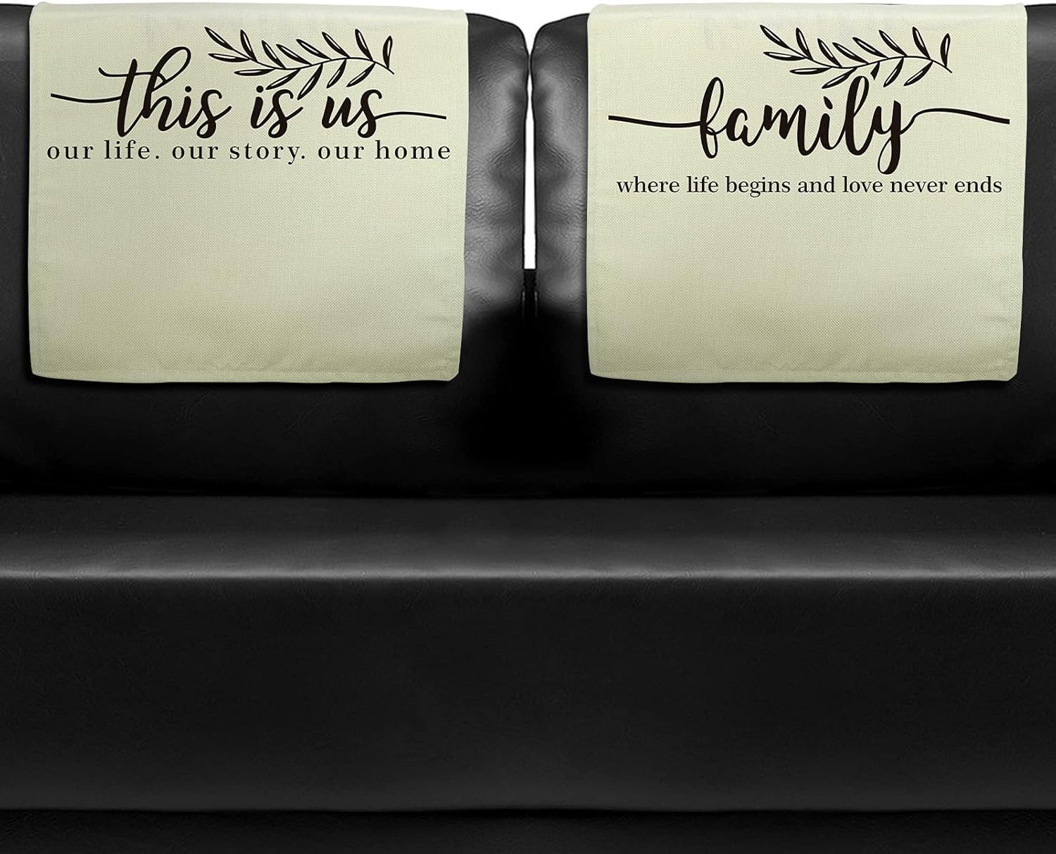 Waterproof Armchair Arm Cover 1 2 3 Seater Headrest Cover for Recliner Chair Anti-Slip Armchair Slipcover with Pockets Organiser Sofa Chair Arm Protector for Dog, Cat, Pets (Beige, 1 Seat 3 pc) - Image 3