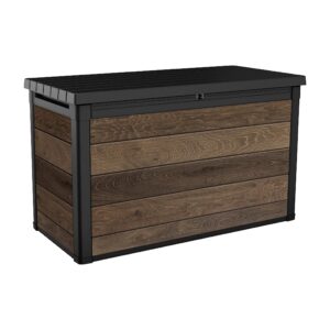 Keter Signature Decocoat Walnut Garden Storage Box 757L